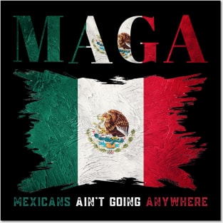 Mexicans-Ain't-Going-Anywhere Posters and Art